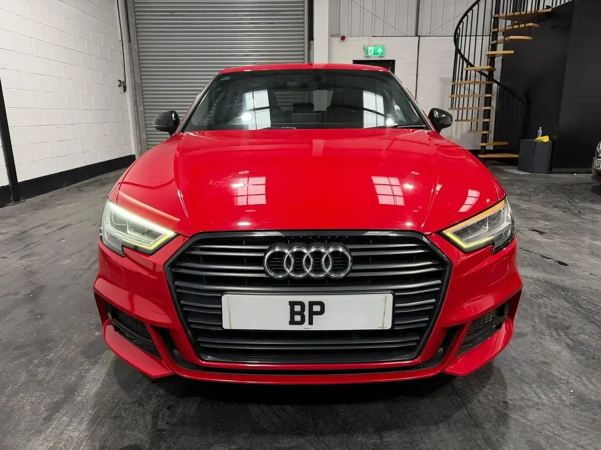 Used Audi A3 Sportback Black Edition 2019 Red Hatchback
