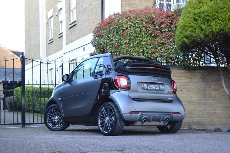 Used Smart ForTwo Cabrio Brabus 2016 Grey Cabriolet