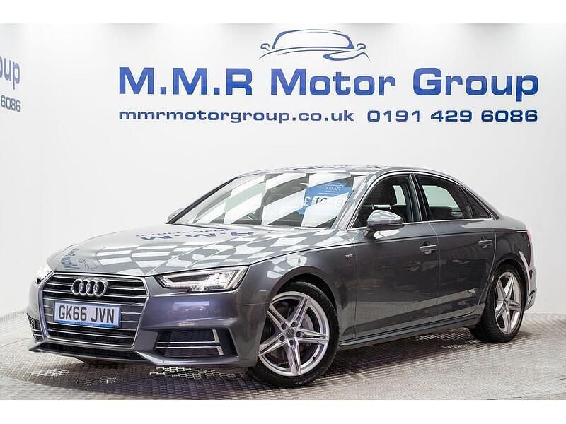 Usado Audi A4 S-Line 190 HP (139 kW) 2016 Cinzento Sedan