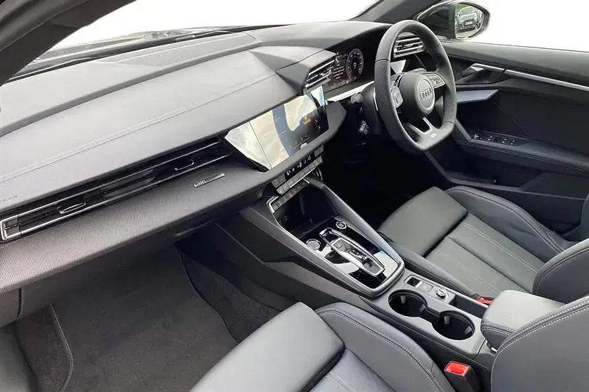 New Audi A3 Black Edition 150 HP (110 kW) 2026 Mythos black Sedan