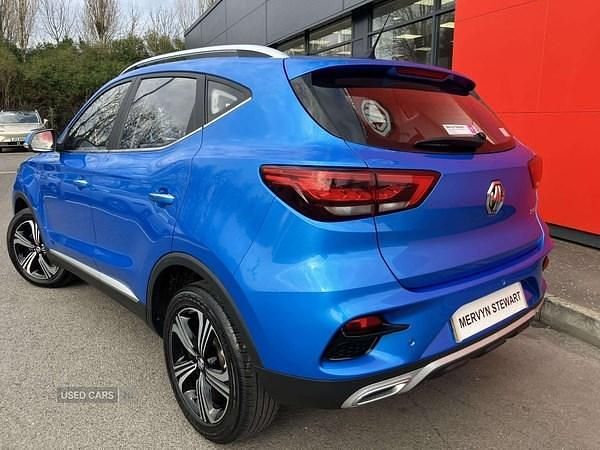 Used MG ZS Excite 106 HP (77 kW) 2022 Blue SUV