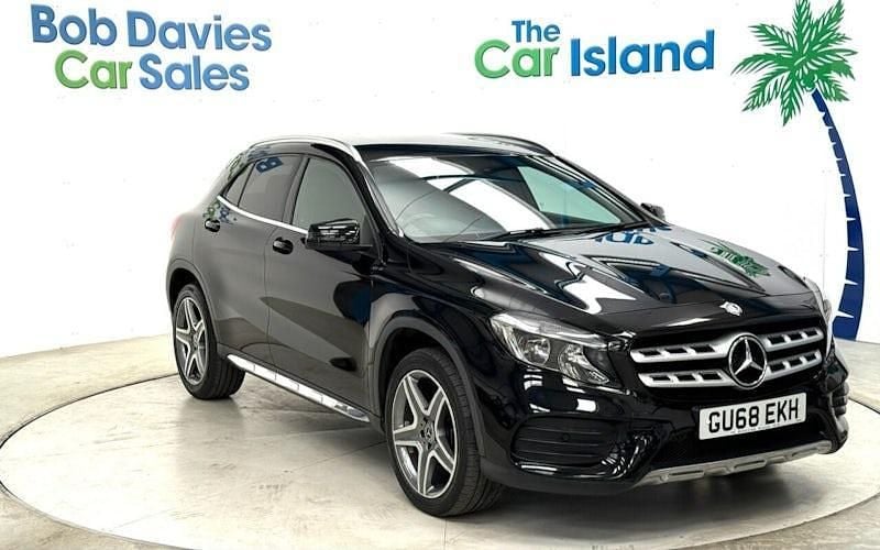 Black Used 2018 Mercedes GLA200 AMG line SUV | £15,950 (Fair price) - Image 1/4