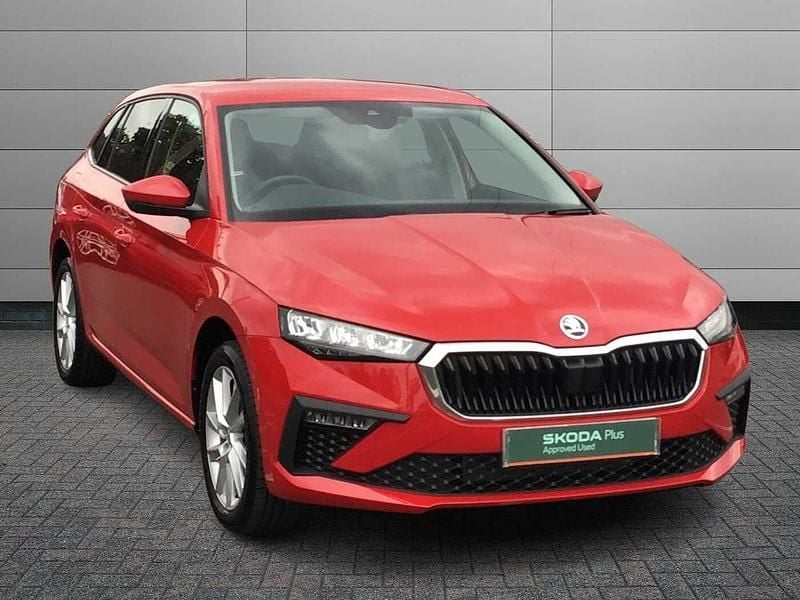 Velvet red metallic Used 2025 Skoda Scala SE L Hatchback | £19,999 (A bit pricey) - Image 1/4