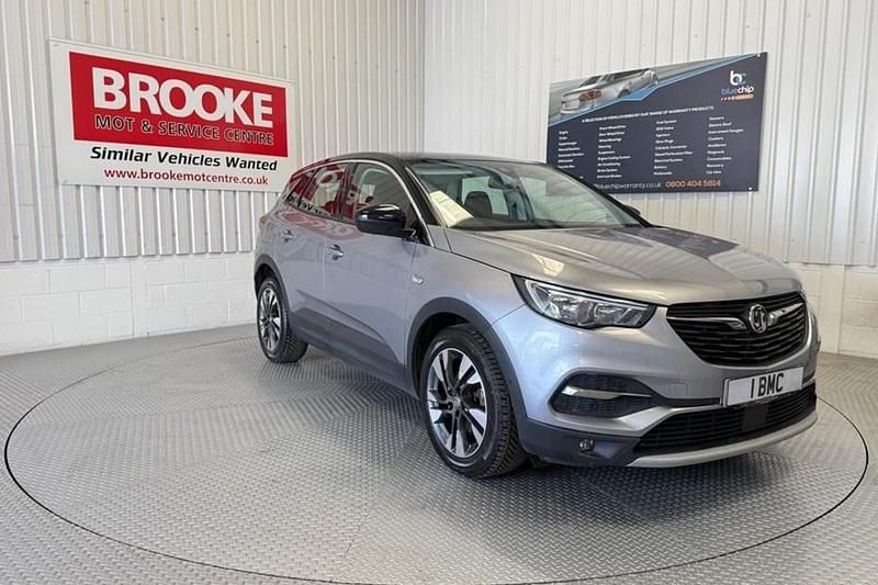 Used Vauxhall Grandland X Sport 130 HP (95 kW) 2019 Grey SUV