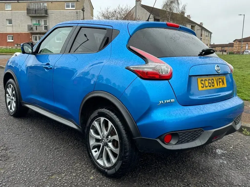 Used Nissan Juke Tekna 112 HP (82 kW) 2019 Blue SUV