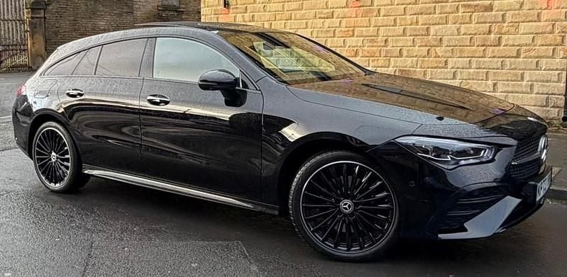 Used Mercedes CLA250e AMG Line Premium Plus 2023 Black Sedan
