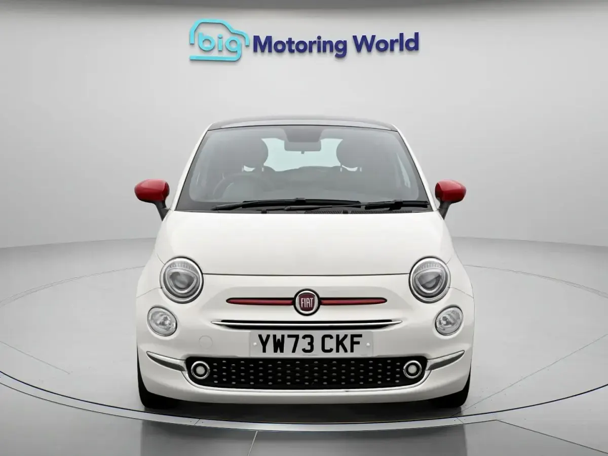 Used Fiat 500 Red 2024 White Hatchback