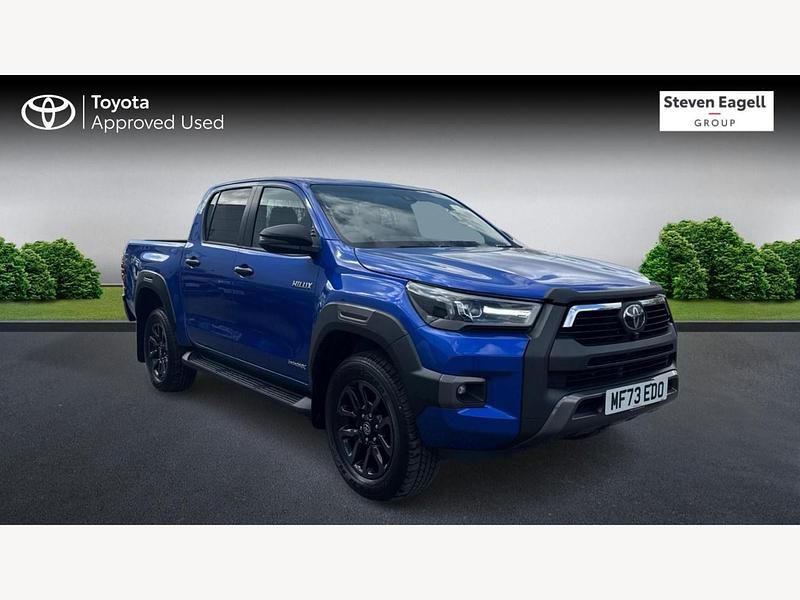 Blue Used 2023 Toyota HiLux Pickup | £33,995 (Fair price) - Image 1/3