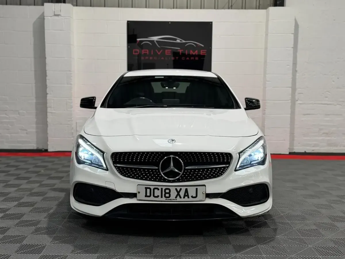 Gebraucht Mercedes CLA220 AMG line 2018 Weiß Limousine