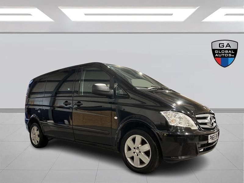 Black Used 2015 Mercedes Vito Van | £9,500 (Fair price) - Image 1/3
