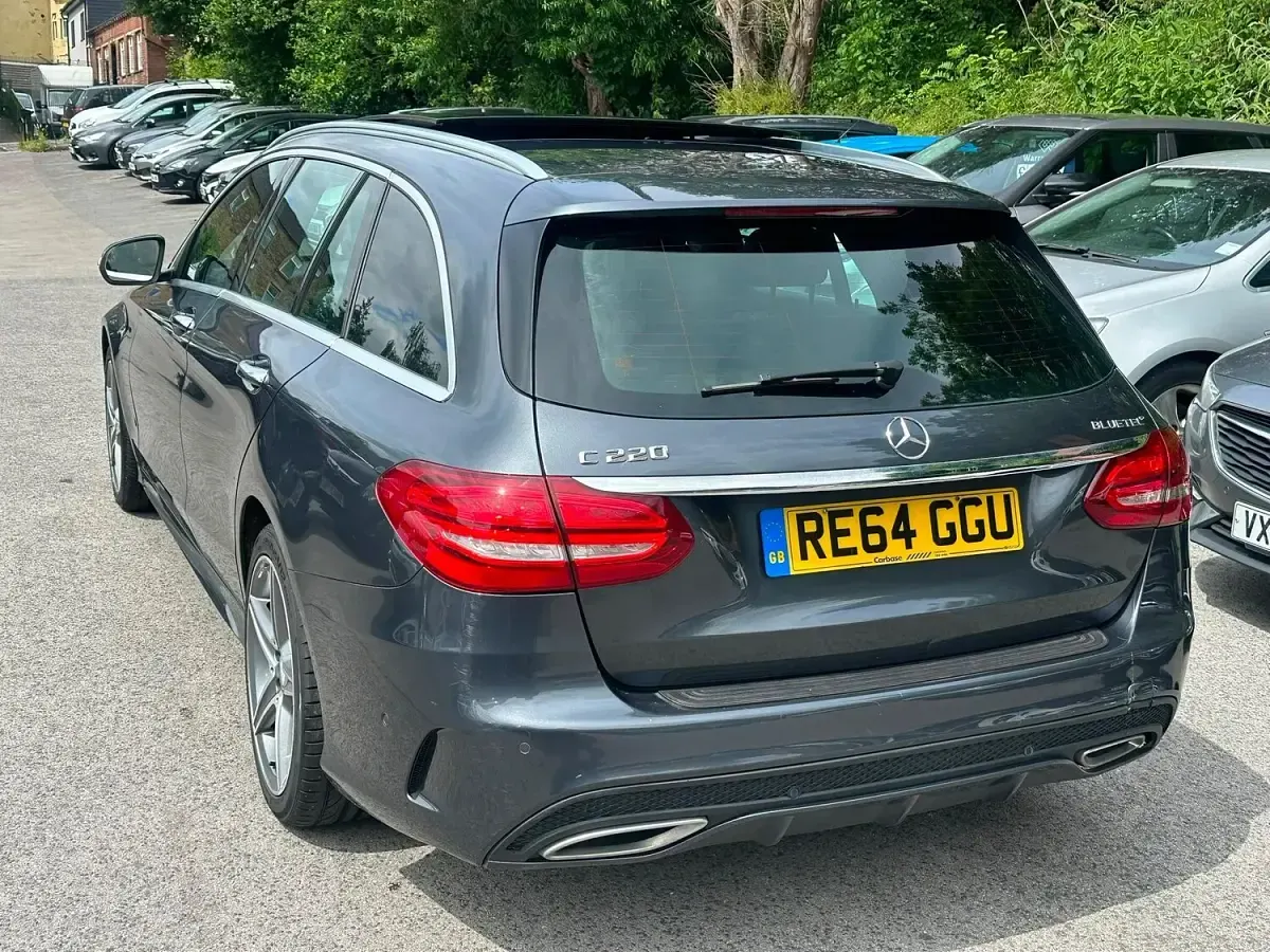 Used Mercedes C220 AMG Line Premium 167 HP (122 kW) 2014 Grey Estate