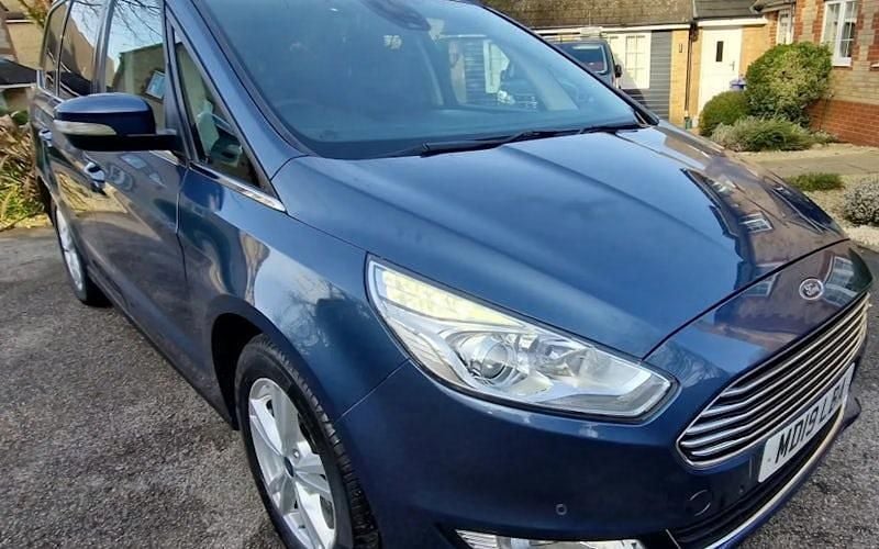 Used Ford Galaxy Titanium 150 HP (110 kW) 2019 Blue MPV