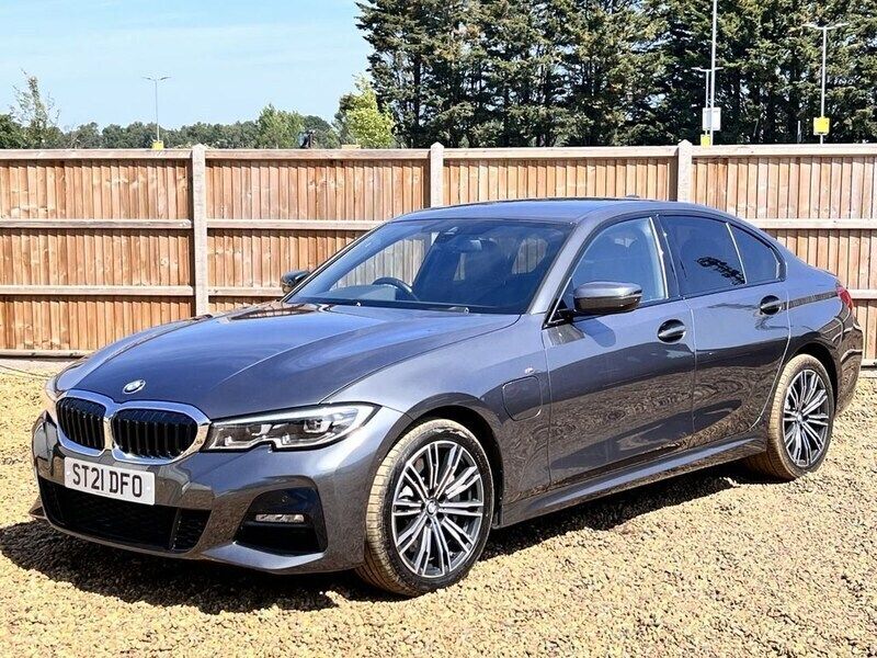 Grey Used 2021 BMW 330e M Sport Sedan | £18,900 (Super price) - Image 1/4