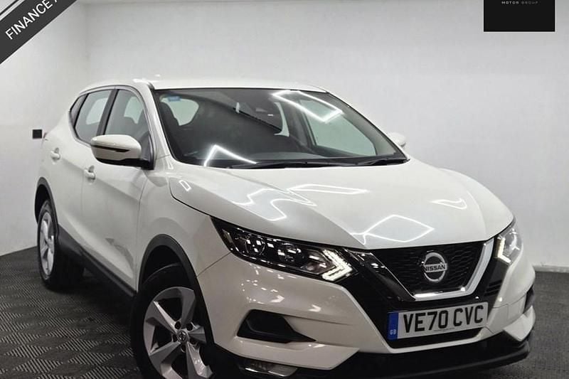 Used Nissan Qashqai Acenta Premium 2020 White SUV