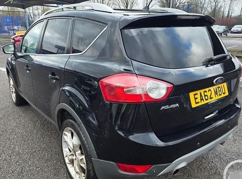 Used Ford Kuga Titanium 163 HP (119 kW) 2012 Panther black SUV