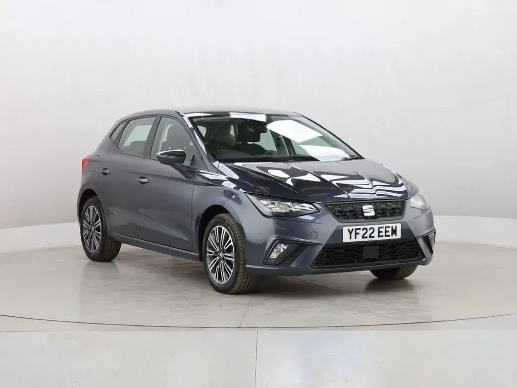 Used Seat Ibiza SE Technology 95 HP (69 kW) 2022 Grey Hatchback