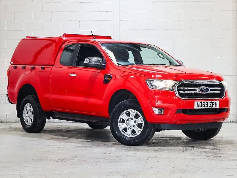 Used Ford Ranger XLT 2020 Red Pickup