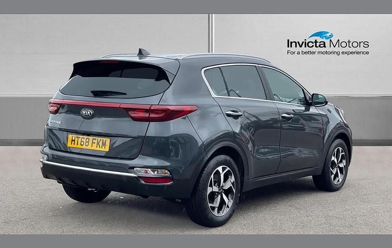 Used Kia Sportage 136 HP (100 kW) 2019 Grey SUV