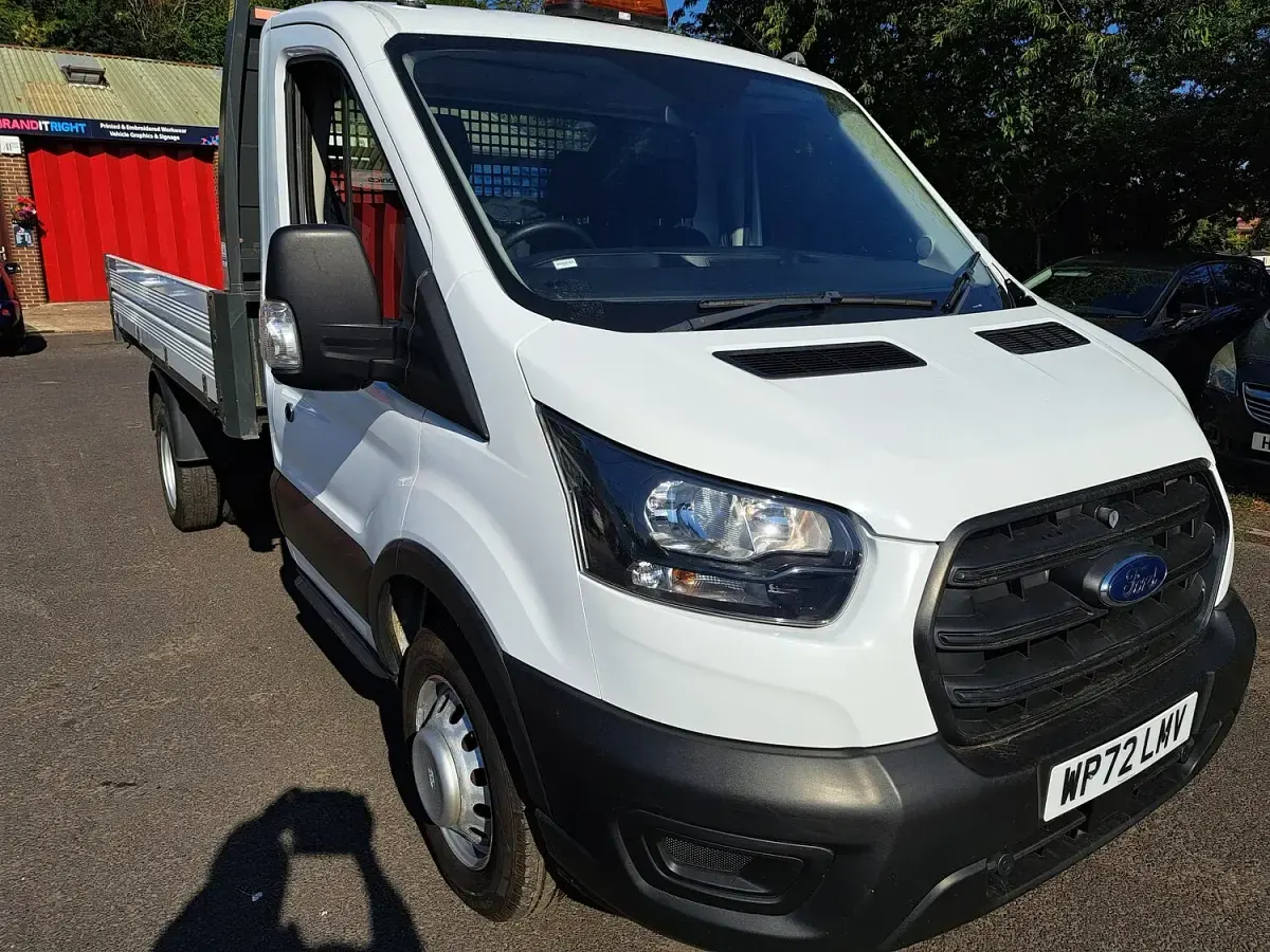 Used Ford Transit S 130 HP (95 kW) 2022 White Van
