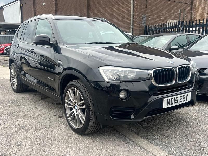 Black Used 2015 BMW X3 SUV | £4,495 (Fair price) - Image 1/4