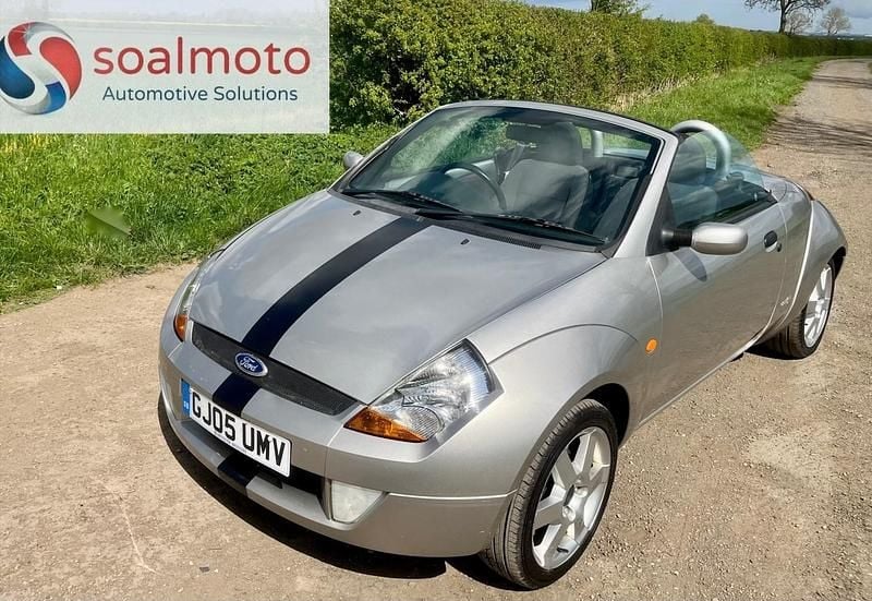 Usado Ford StreetKa 95 HP (69 kW) 2005 Prateado Cabrios