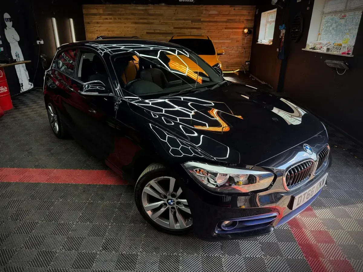 Used BMW 116 Sport Line 2017 Black Hatchback