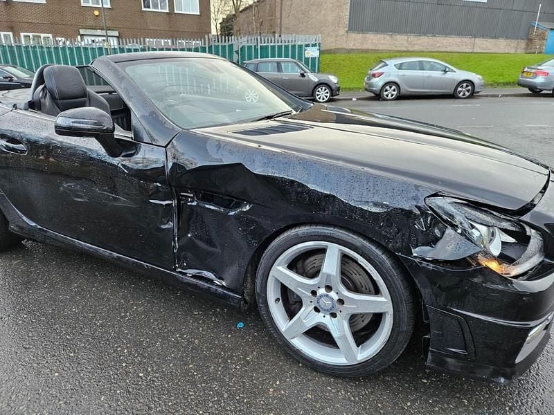 Used Mercedes SLK350 AMG 2015 Black Cabriolet