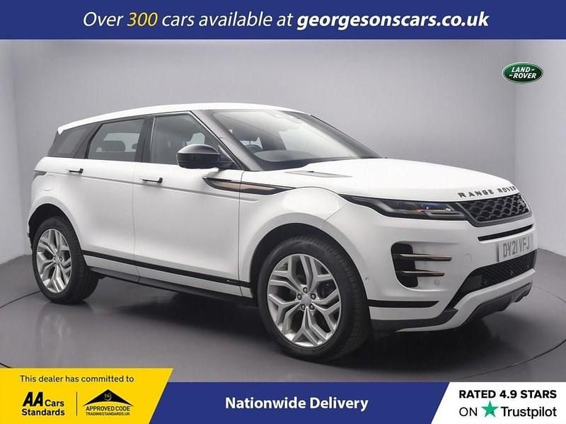 White Used 2021 Land Rover Range Rover evoque SE Dynamic SUV | £20,250 (Fair price) - Image 1/4