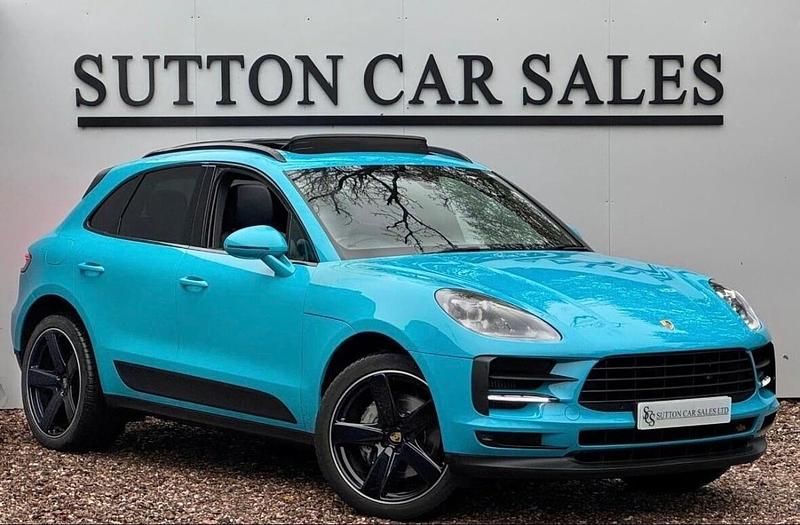 Used Porsche Macan 354 HP (260 kW) 2021 Blue SUV