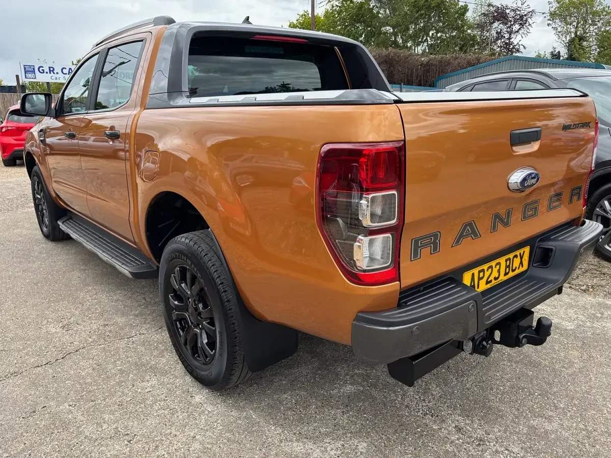 Used Ford Ranger Wildtrack 2023 Orange Pickup