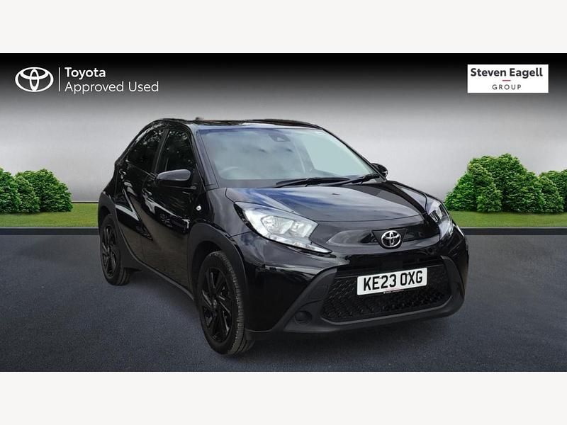 Black Used 2023 Toyota Aygo PURE Hatchback | £11,631 (Fair price) - Image 1/3