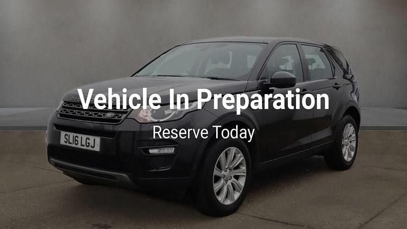 Black Used 2016 Land Rover Discovery Sport SE SUV | £11,995 (Fair price) - Image 1/4