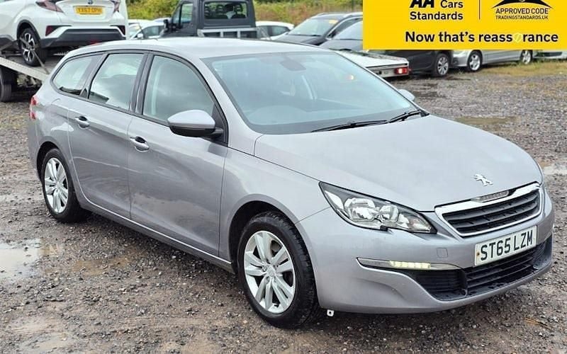 Grey Used 2015 Peugeot 308 Active Estate | £5,488 (Fair price) - Image 1/4