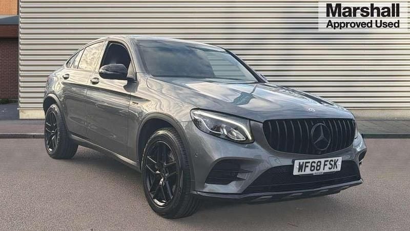 Grey Used 2018 Mercedes GLC43 AMG Coupe | £26,690 (Fair price) - Image 1/4