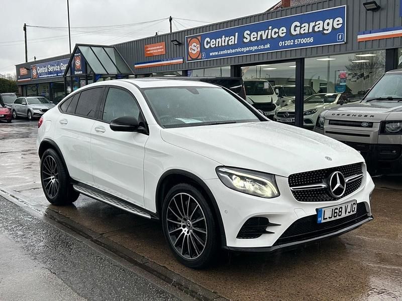 Used Mercedes GLC250 AMG Line Premium 2018 White Coupe