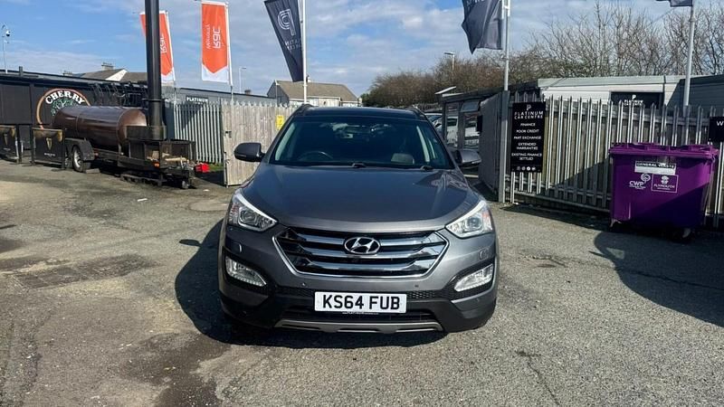 Used Hyundai Santa Fe Premium SE 194 HP (142 kW) 2014 Silver SUV