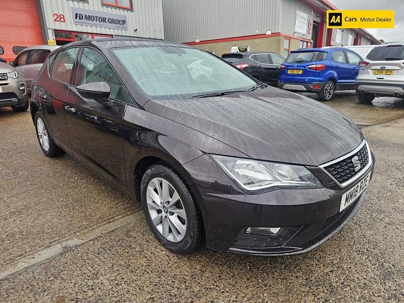 Purple Used 2018 Seat Leon SE Technology Hatchback | £6,100 (Fair price) - Image 1/4