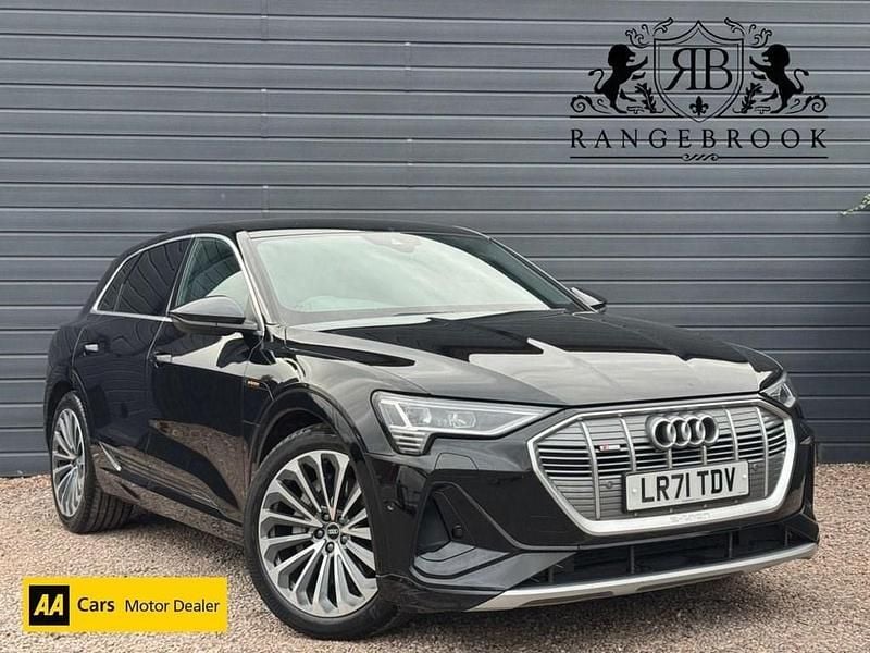 Black Used 2021 Audi e-tron S-Line SUV | £17,699 (Fair price) - Image 1/3