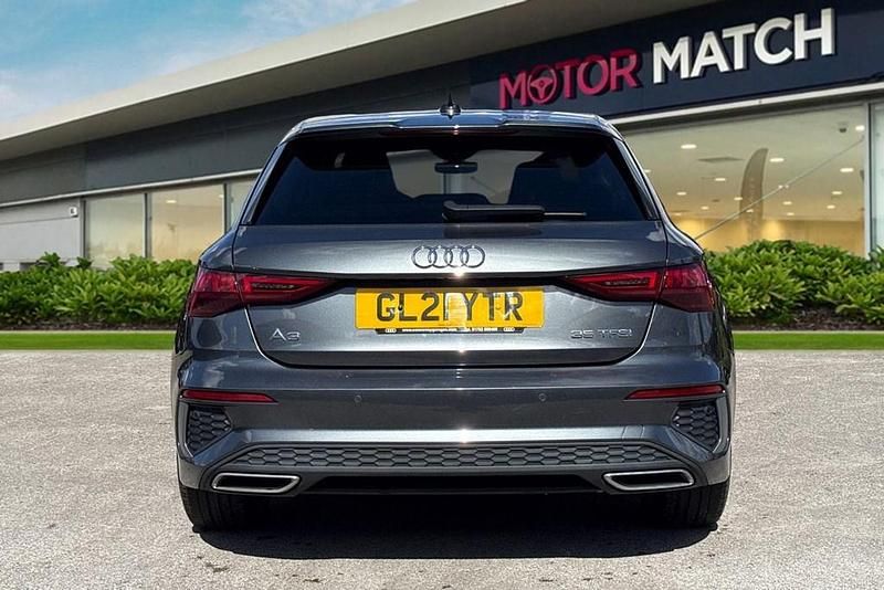 Used Audi A3 Sportback S-Line 150 HP (110 kW) 2021 Grey Hatchback
