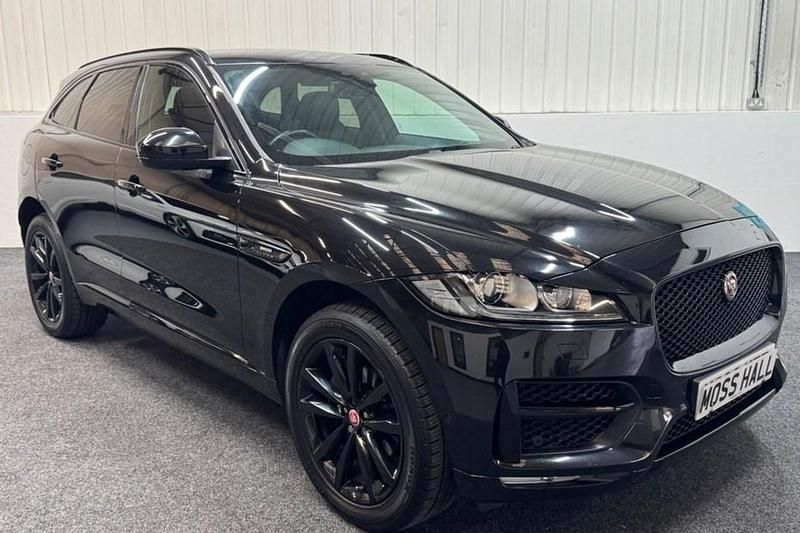 Black Used 2016 Jaguar F-Pace R-Sport SUV | £11,490 (Fair price) - Image 1/1