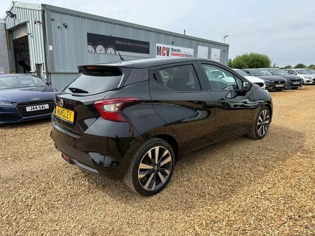 Used Nissan Micra S 92 HP (67 kW) 2022 Black Hatchback