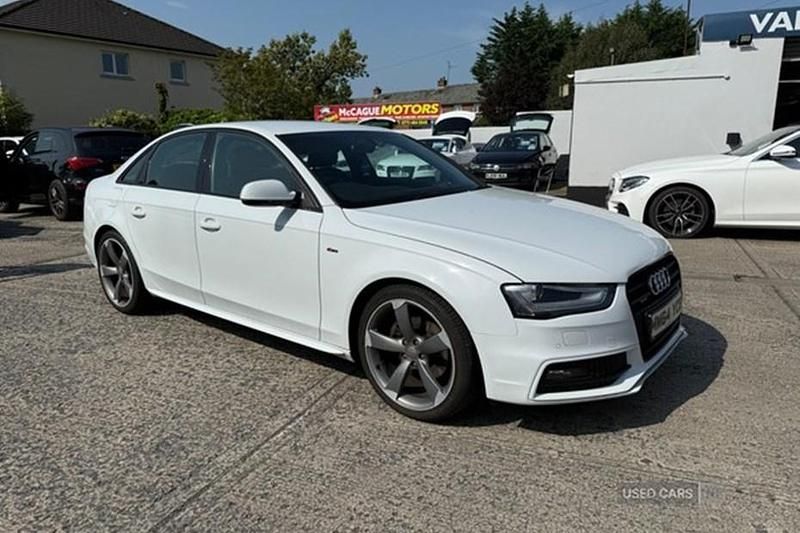 White Used 2014 Audi A4 Black Edition Sedan | £5,950 (Good price) - Image 1/1