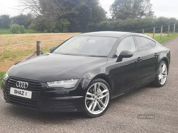 Used Audi A7 214 HP (157 kW) 2016 Black Hatchback