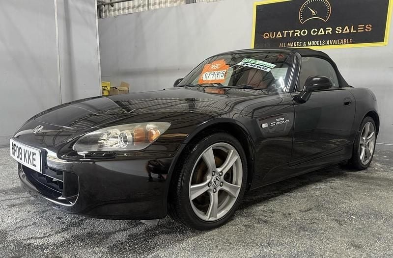 Black Used 2008 Honda S 2000 S Cabriolet | £17,995 (Fair price) - Image 1/4