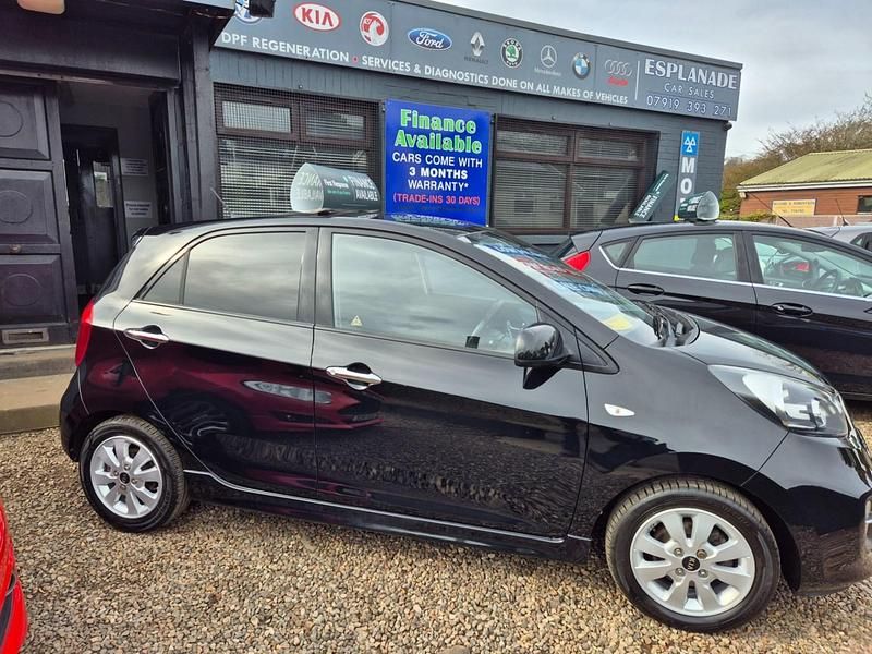 Used Kia Picanto 68 HP (50 kW) 2015 Black Hatchback