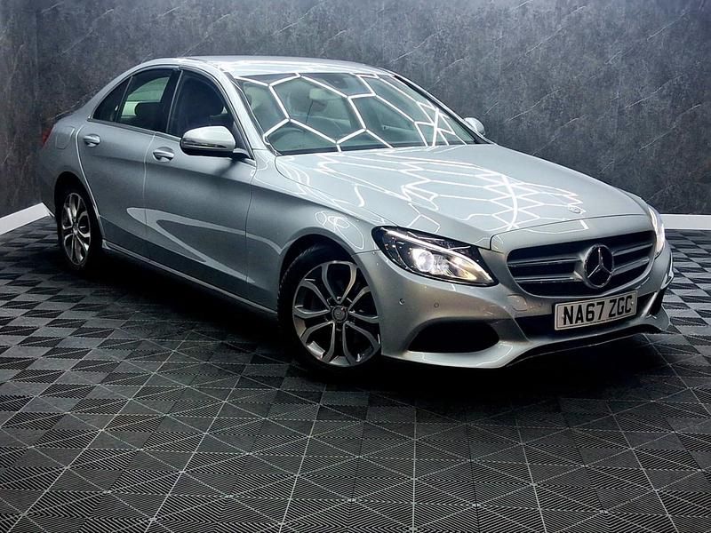 Used Mercedes C200 2017 Silver Sedan