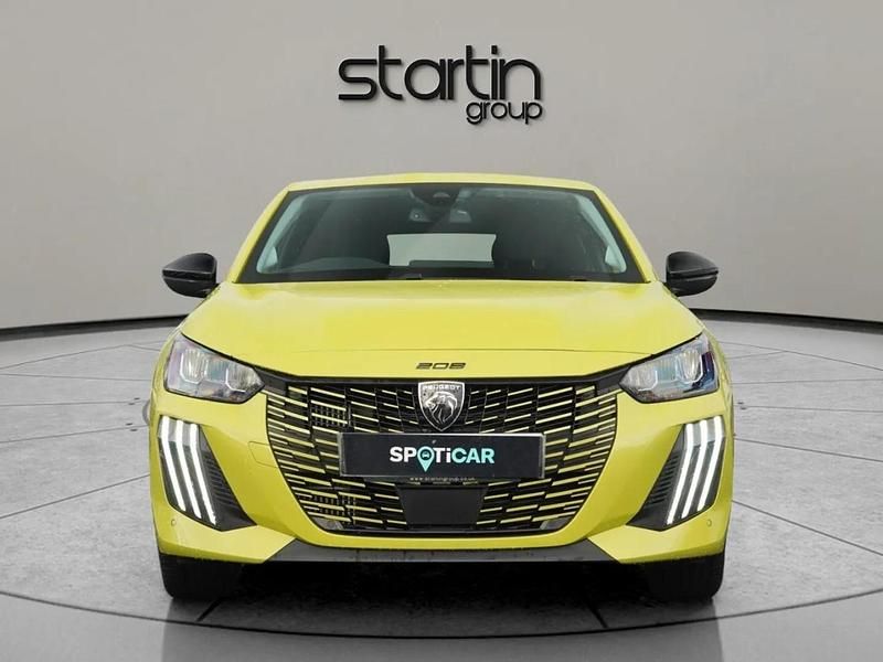 Yellow Used 2025 Peugeot 208 Allure Hatchback | £18,750 (Fair price) - Image 1/4