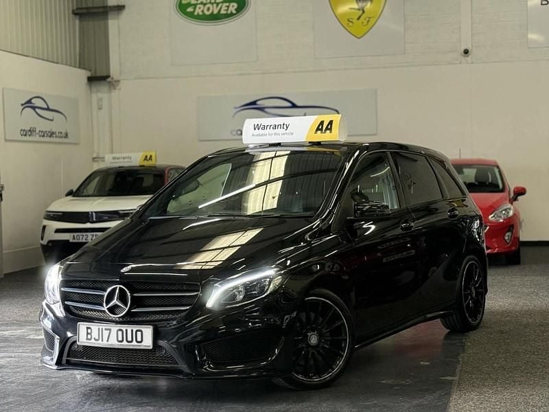 Used Mercedes B220 AMG line 2017 Black MPV