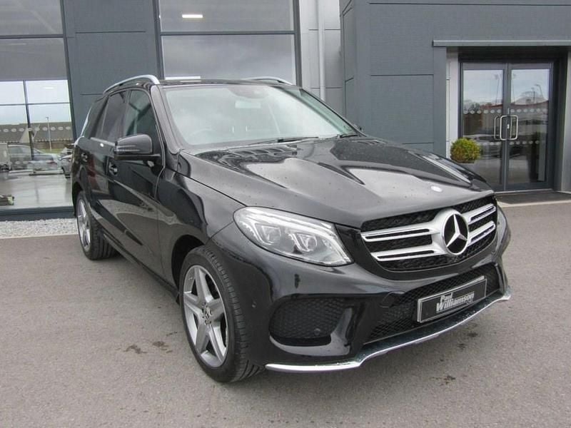 Used Mercedes GLE250 AMG line 204 HP (150 kW) 2017 Black Estate