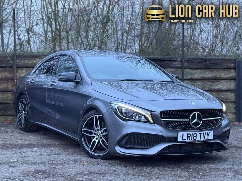 Used Mercedes CLA220 AMG line 2018 Grey Sedan